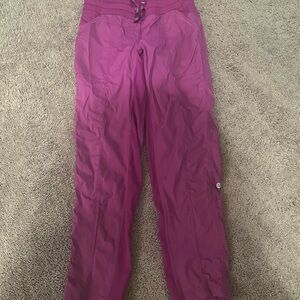 lululemon athletica mid rise Straight Leg Pants size 8